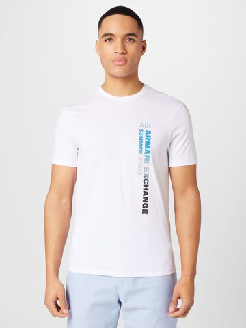 ARMANI EXCHANGE Shirt in Weiß: Vorderseite