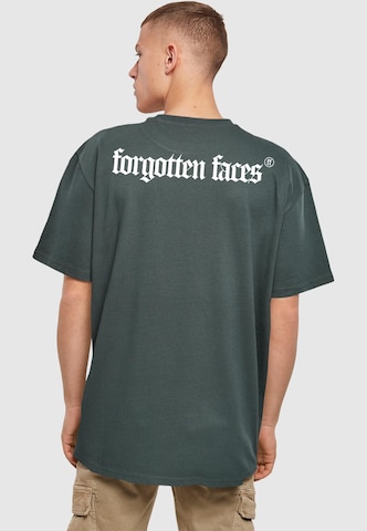Maglietta 'Sliced' di Forgotten Faces in verde