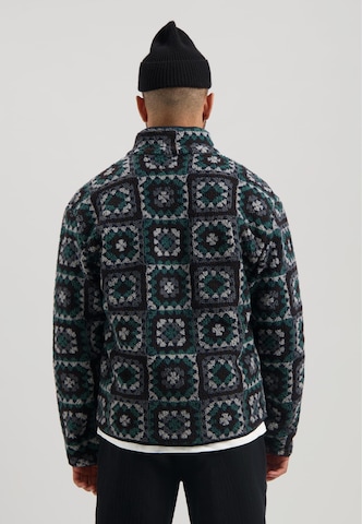 Dstrezzed Fleecejacke 'Bell' in Blau