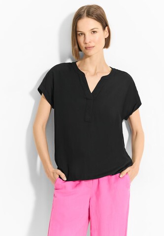 CECIL Bluse in Schwarz: Vorderseite