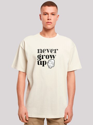 T-Shirt F4NT4STIC en beige : devant