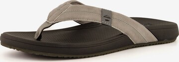REEF T-Bar Sandals 'Cushion Phantom 2.0' in Grey: front