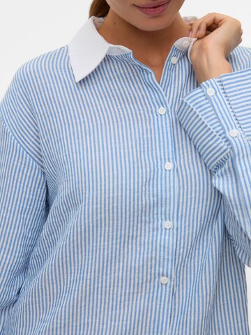 VERO MODA Blouse 'VMLea' in Blauw