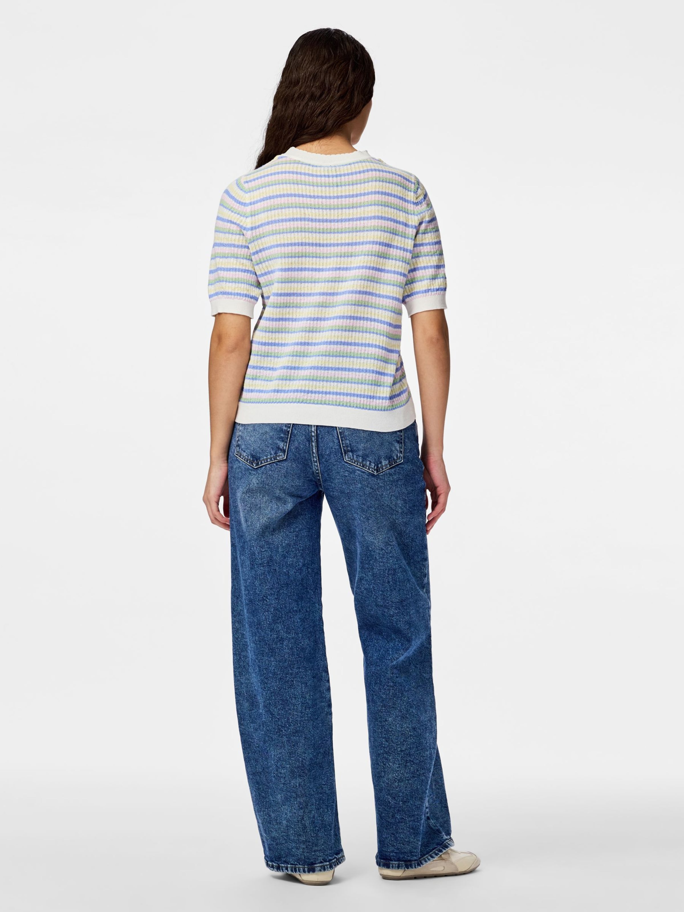 PIECES Pullover 'PCDiana' i hvid