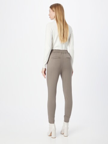 VERO MODA Tapered Bandplooibroek 'Eva' in Groen