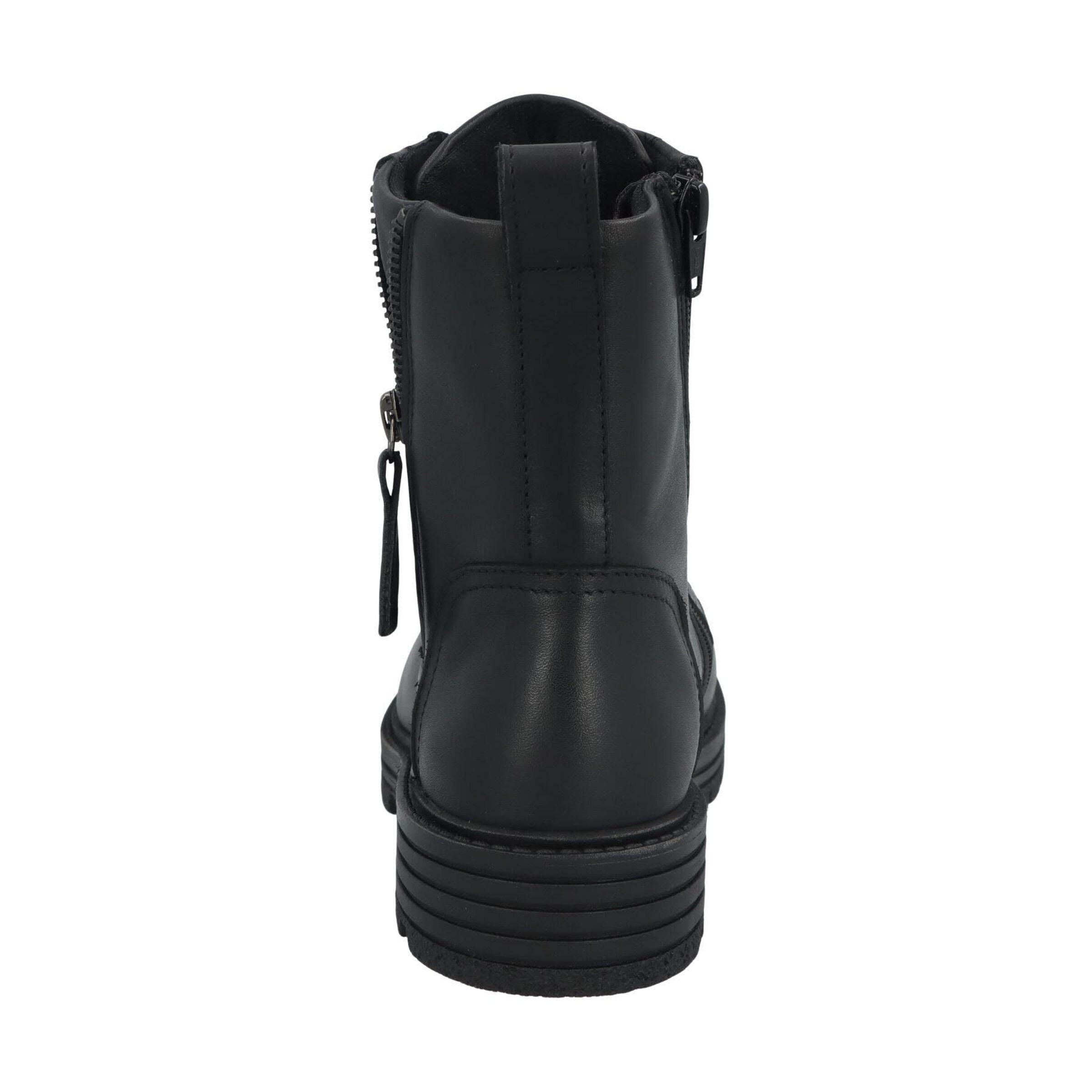 SOLIDUS Schnürstiefel in Schwarz