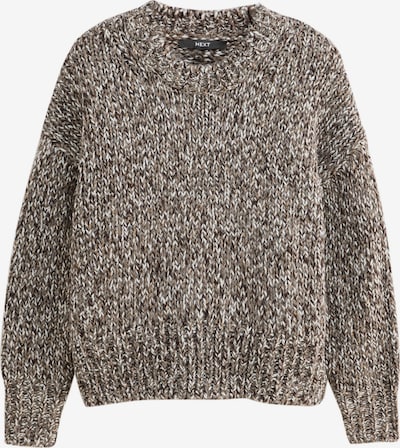 Megztinis iš Next, spalva – ruda / šokolado spalva / balta, Prekių apžvalga