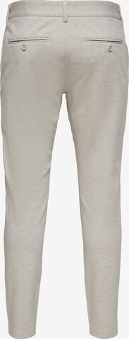 Only & Sons Slimfit Chinohousut 'Mark' värissä beige