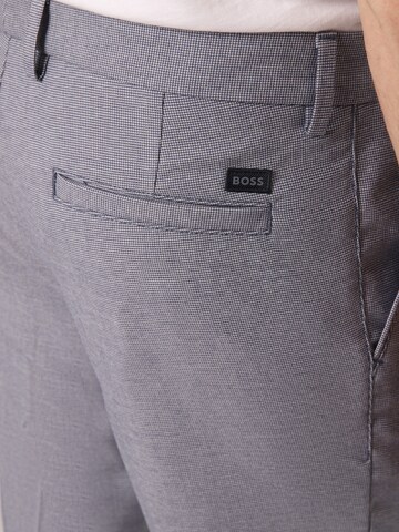 BOSS Regular Pantalon 'Kane' in Blauw