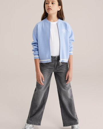 WE Fashion Loosefit Jeans in Grijs