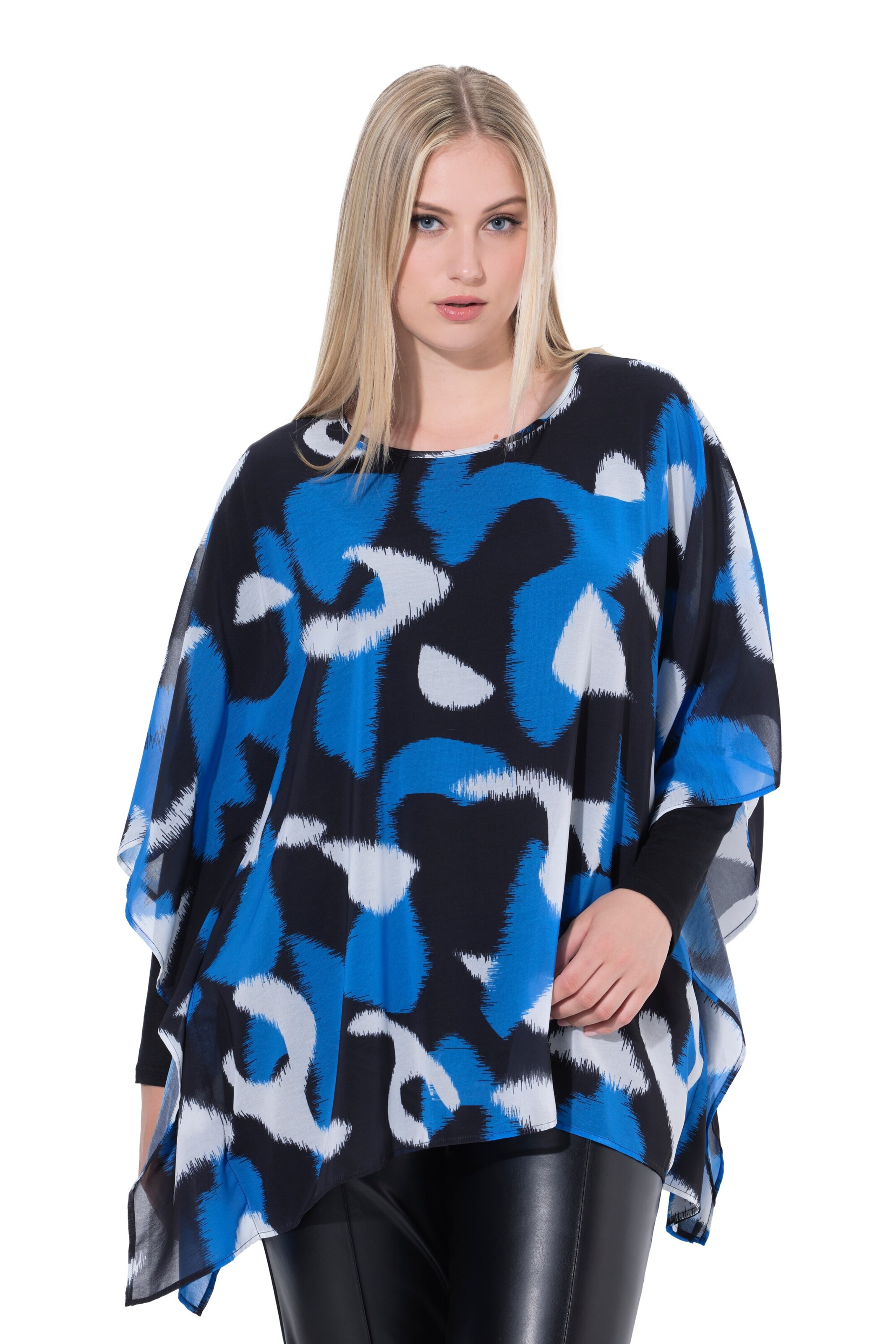 Ulla Popken Bluse in Mischfarben: Vorderseite