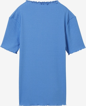 TOM TAILOR Shirt in Blue: front