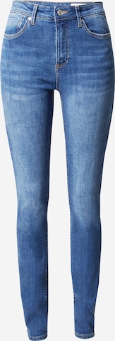 Skinny Jeans 'Izabell' de la s.Oliver pe albastru: față