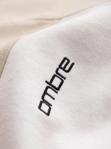 Ombre Sweatshirt 'OM-SSNZ-0225' in Beige