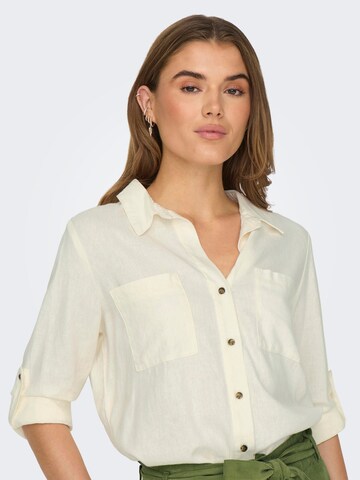 ONLY Blouse 'ONLYasmin-Caro' in White