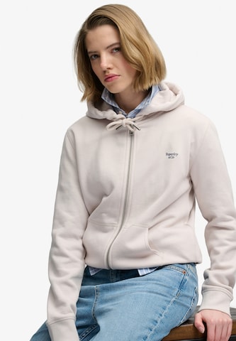 Superdry & Co Ζακέτα φούτερ σε γκρι