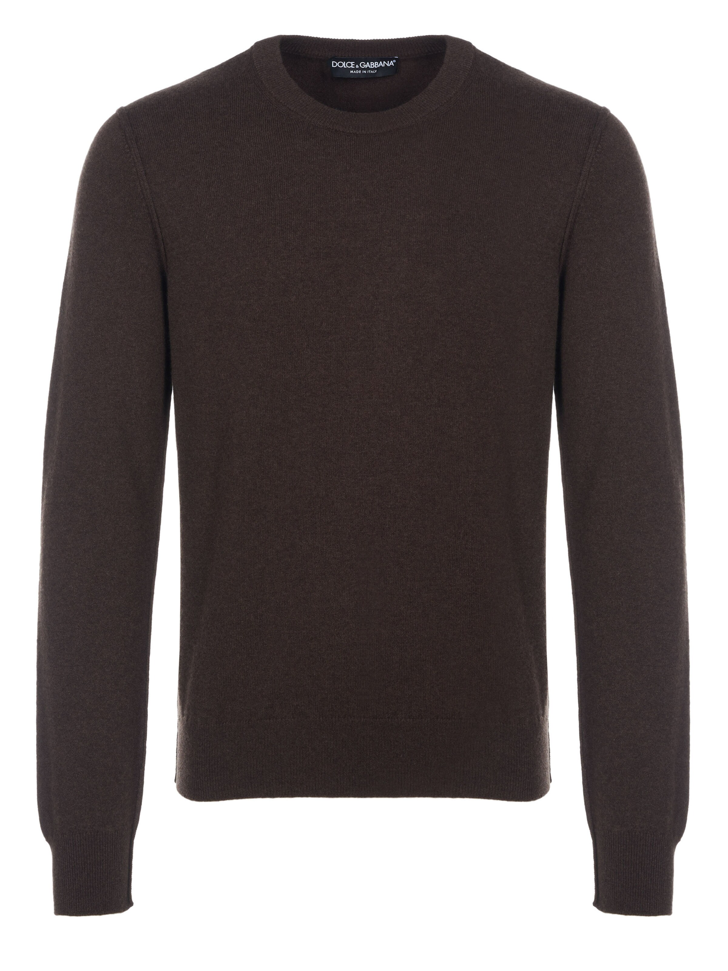 DOLCE & GABBANA - Pullover em castanho: frente
