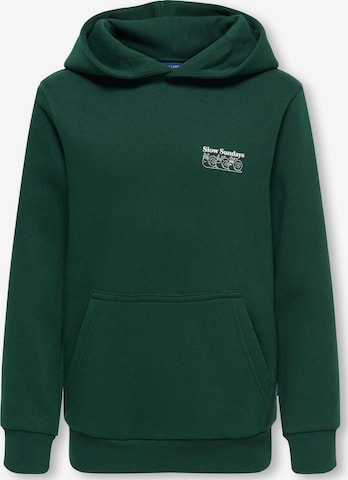 Only & Sons Junior Sweatshirt 'OSJCERES' in Groen: voorkant