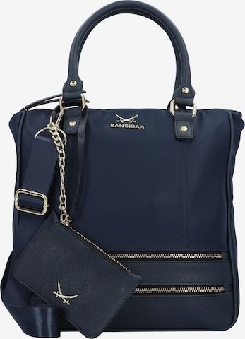 SANSIBAR Handbag in Blue: front