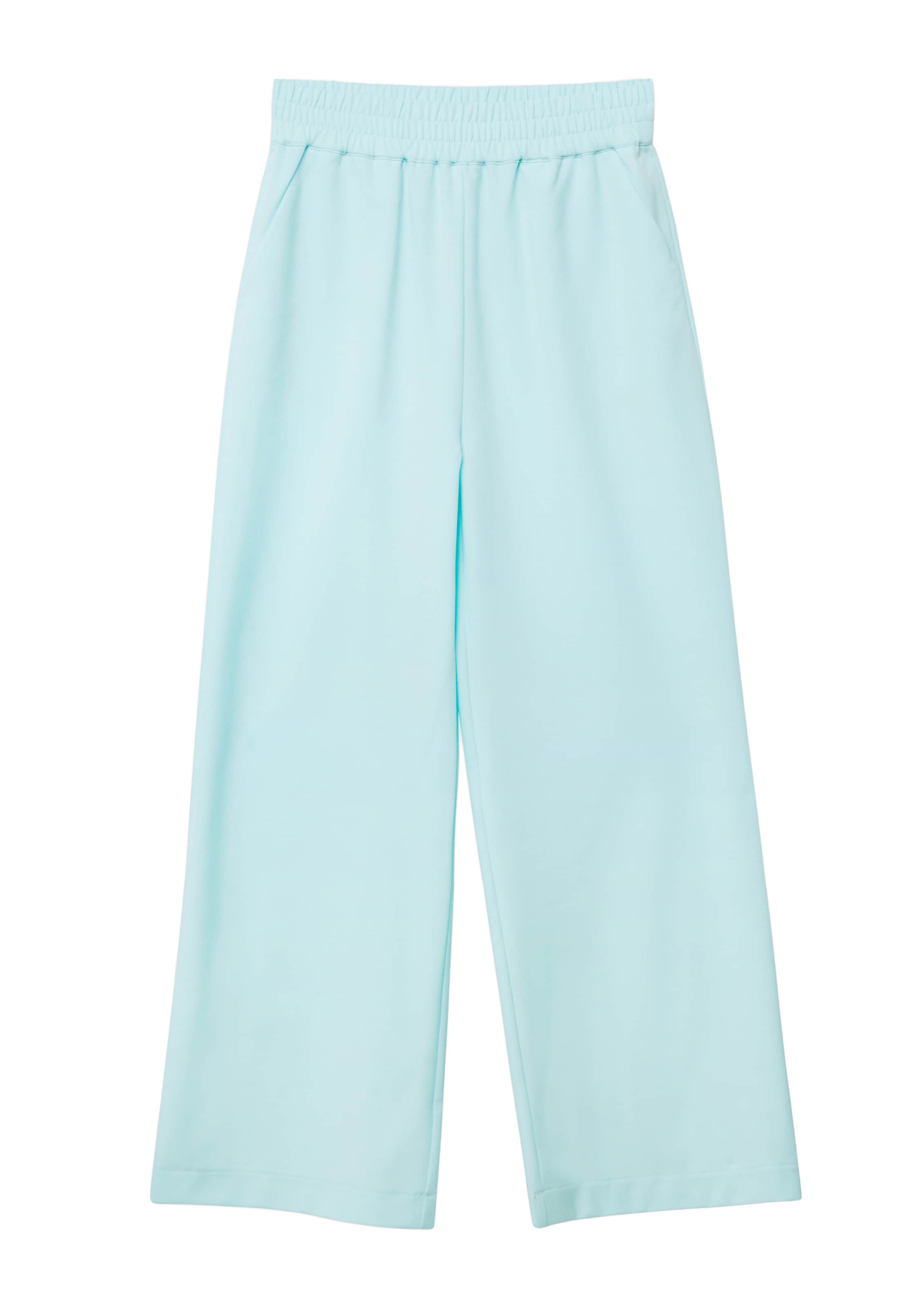 Wide Leg Pantalon s.Oliver en vert : devant