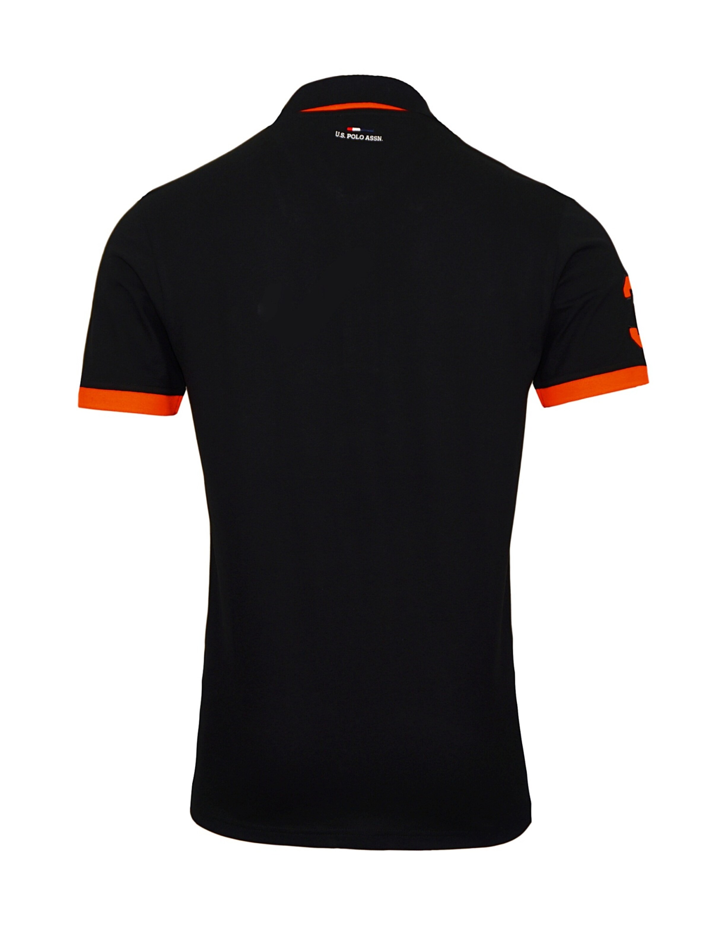 U.S. POLO ASSN. Shirt 'Big DBH no 3' in Zwart