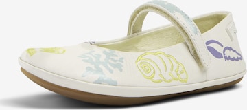 CAMPER Ballet Flats 'Right' in White: front