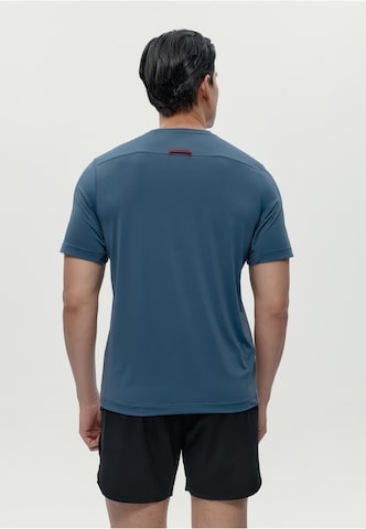 T-Shirt fonctionnel 'Volta' Born Living Yoga en bleu