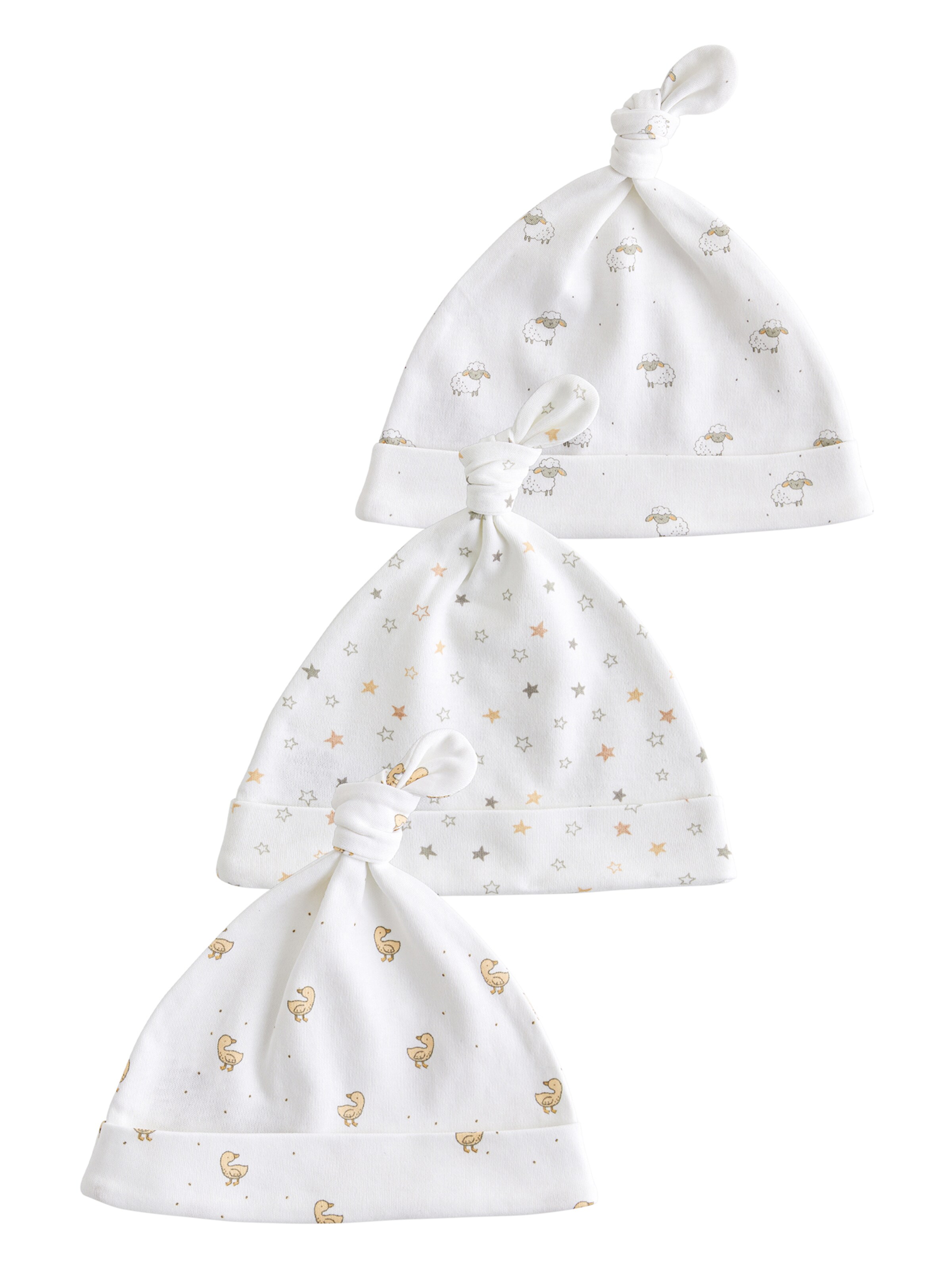 Bonnet Next en blanc : devant