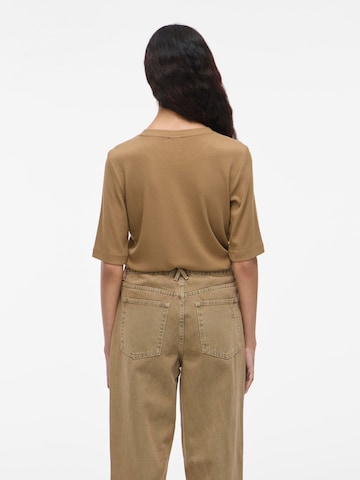 T-shirt ROUGE EDIT en marron