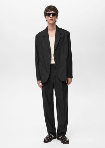 MANGO MAN Comfort fit Suit Jacket 'Lanegan' in Black