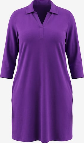 Ulla Popken Dress in Purple: front