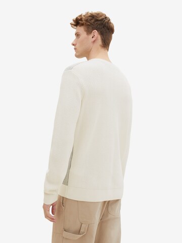 TOM TAILOR Sweater in Beige