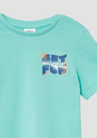 T-Shirt s.Oliver en bleu