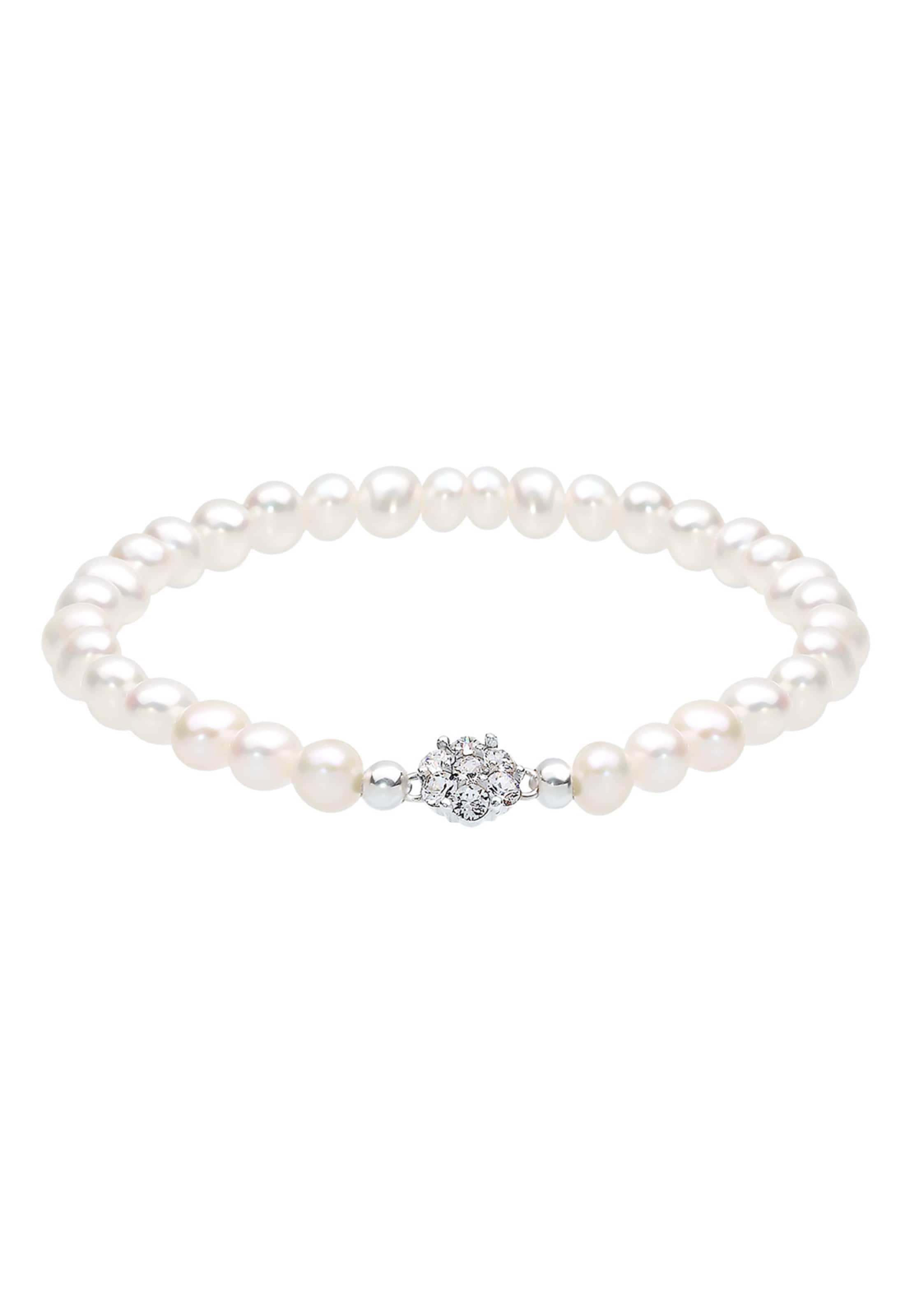 ELLI Bracelet in White: front