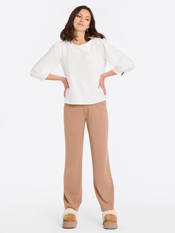 Jascha Stockholm Bluse 'Poppy' i hvid