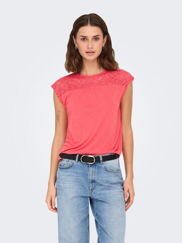 Camicia da donna 'ONLSINDY' di ONLY in rosa: frontale
