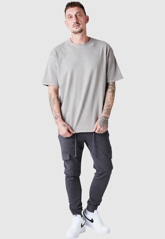 2Y Premium Tapered Cargo Pants 'Aramis' in Grey