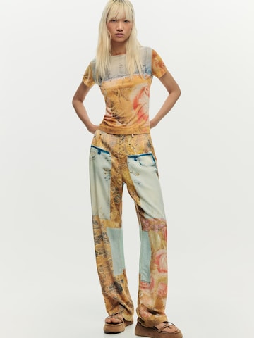 Tricou de la Desigual pe galben