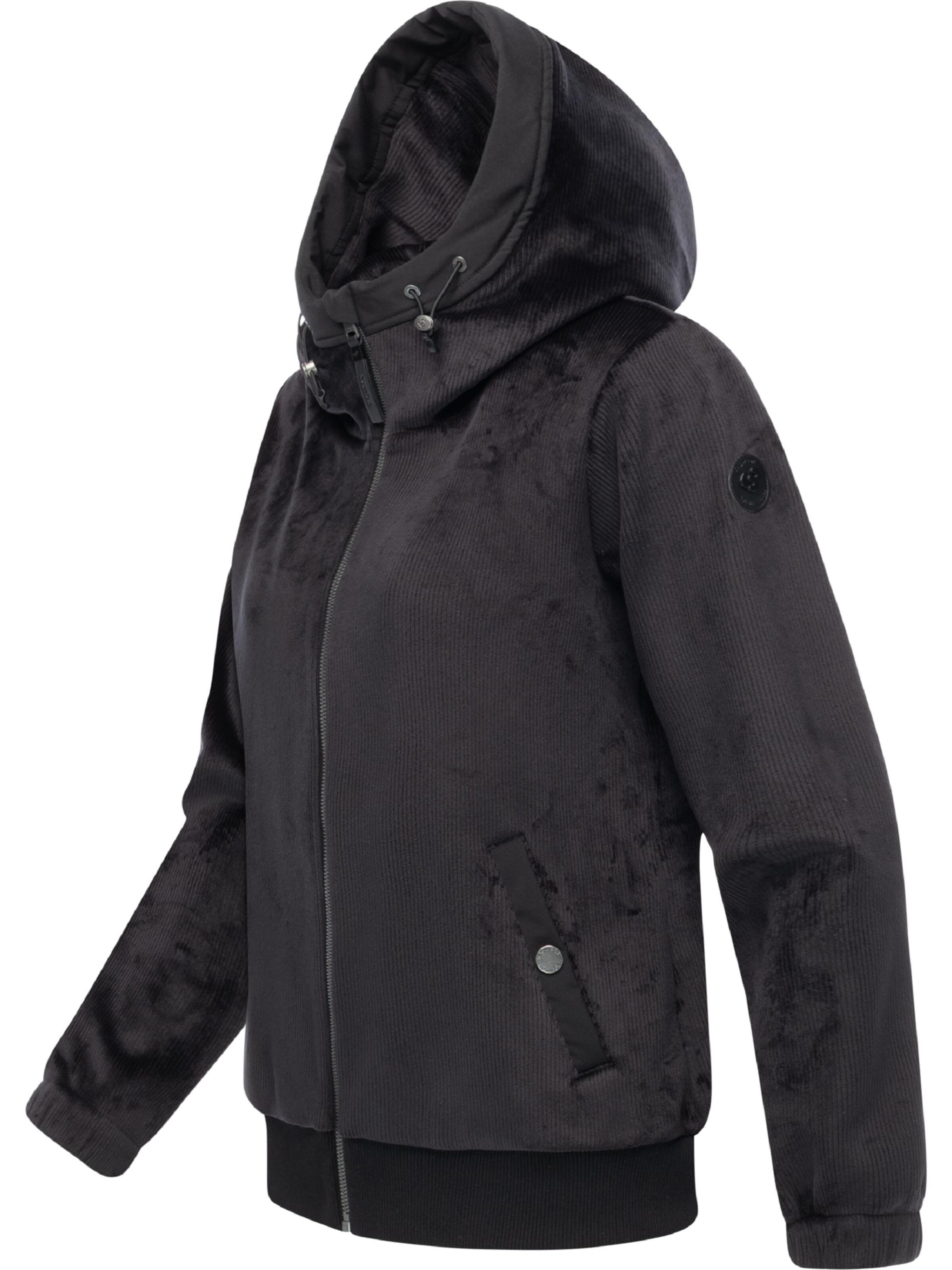 Ragwear Prechodná bunda 'Cousy Bonded' - Čierna