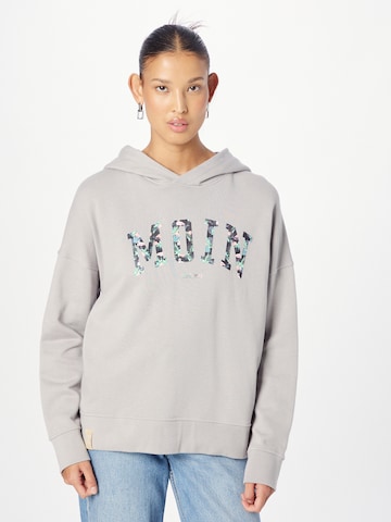 Sweat-shirt Derbe en gris : devant