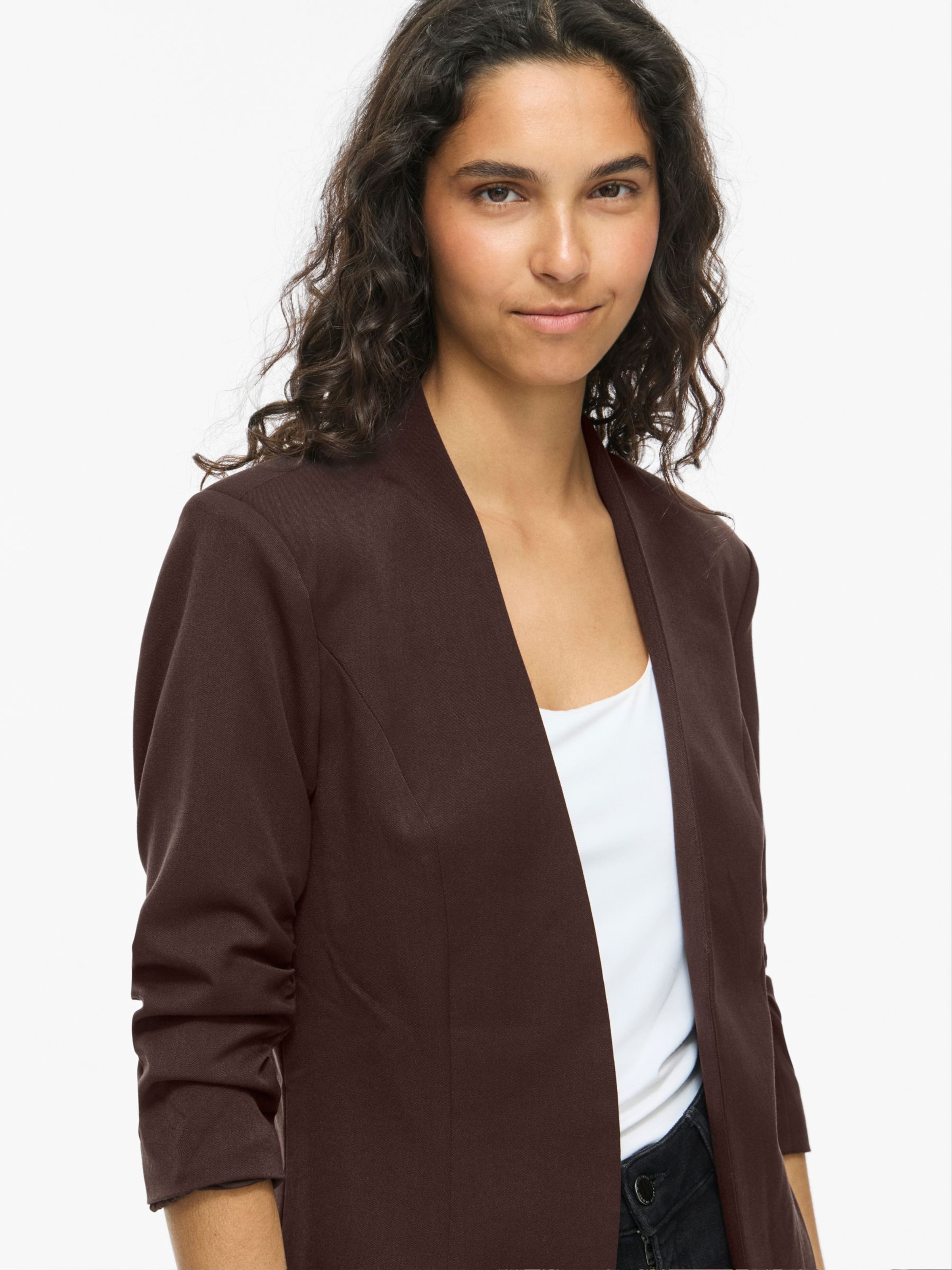 Blazer 'Her' VILA en marron