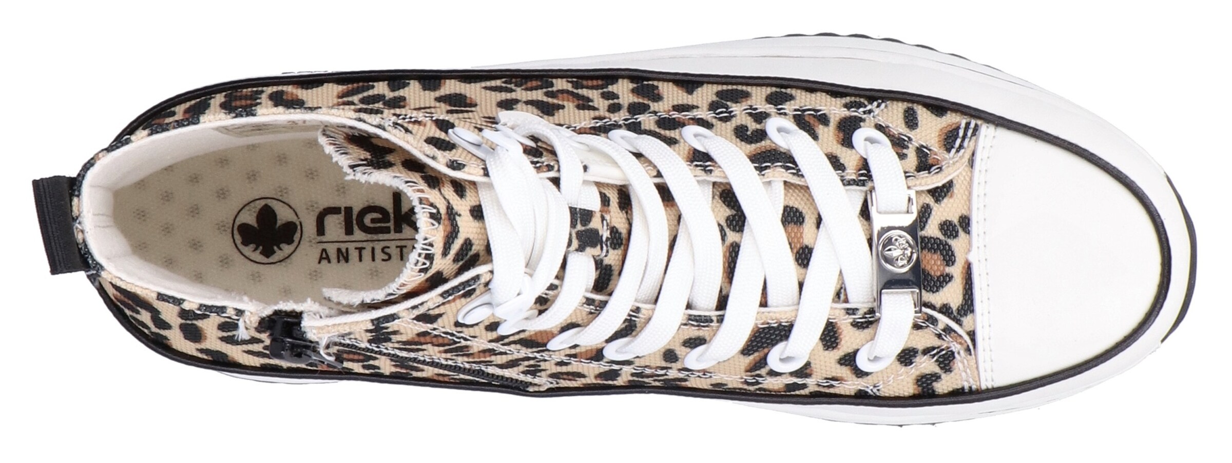 Baskets hautes Rieker en beige
