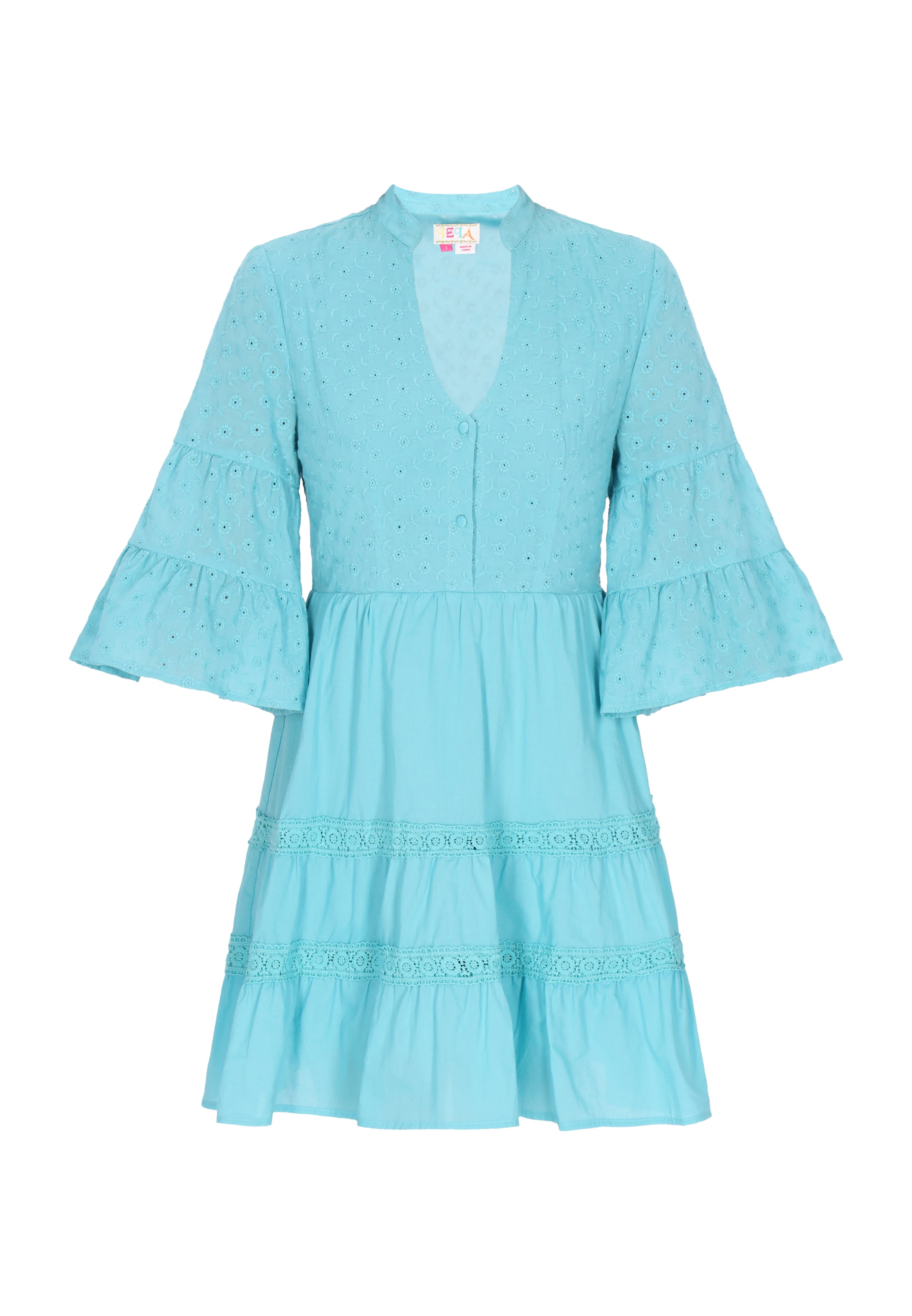 IZIA Kjole i blå: forside