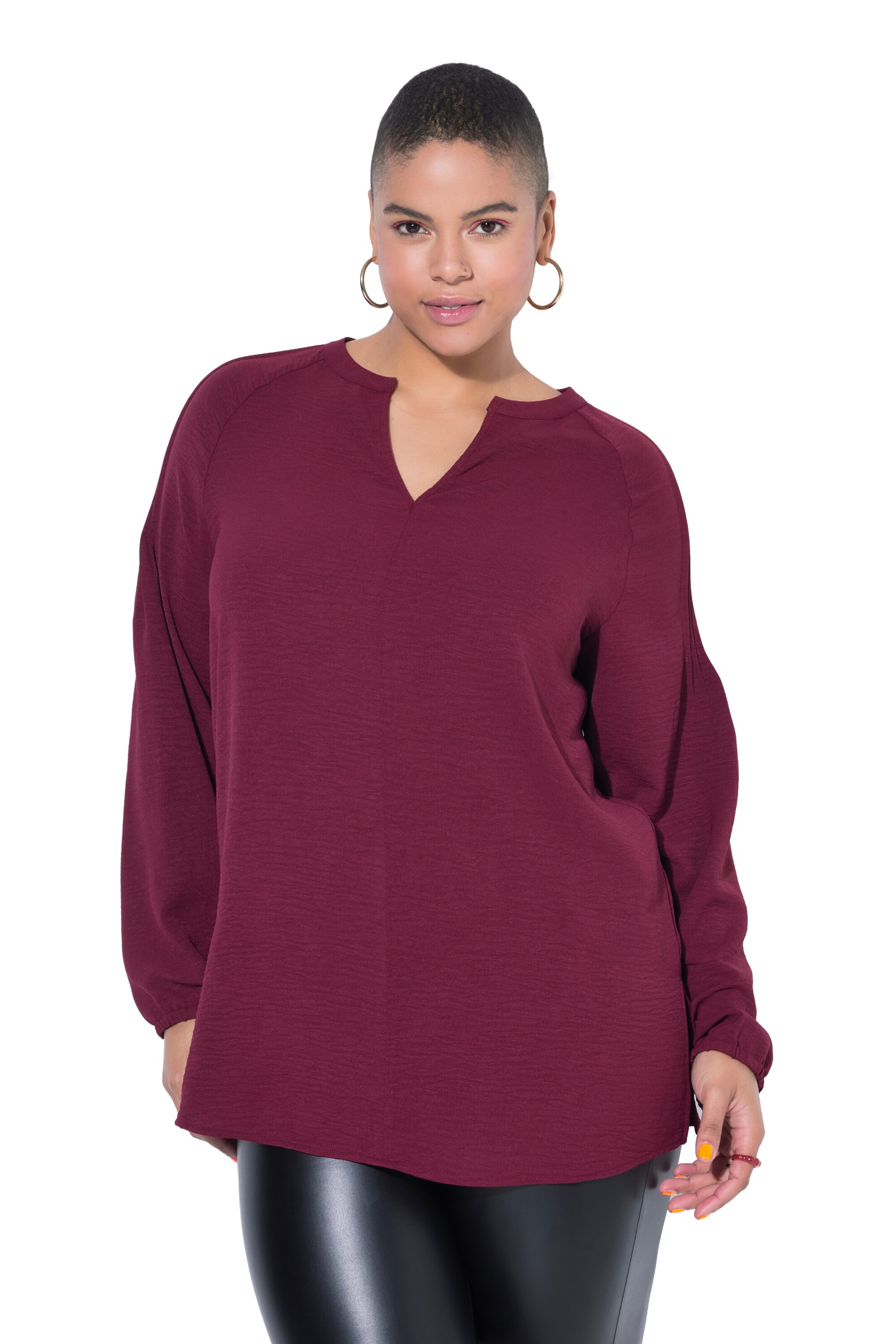 Studio Untold Tunic in Red: front