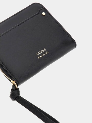 GUESS Portemonnaie 'Bianca' in Schwarz