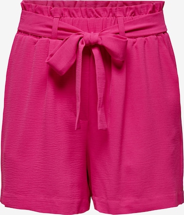 Pantalon 'Mette' ONLY en rose : devant