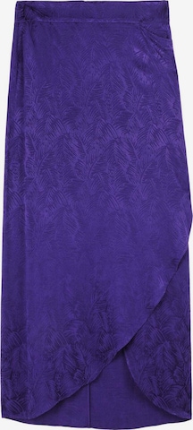 Scalpers Skirt in Purple: front