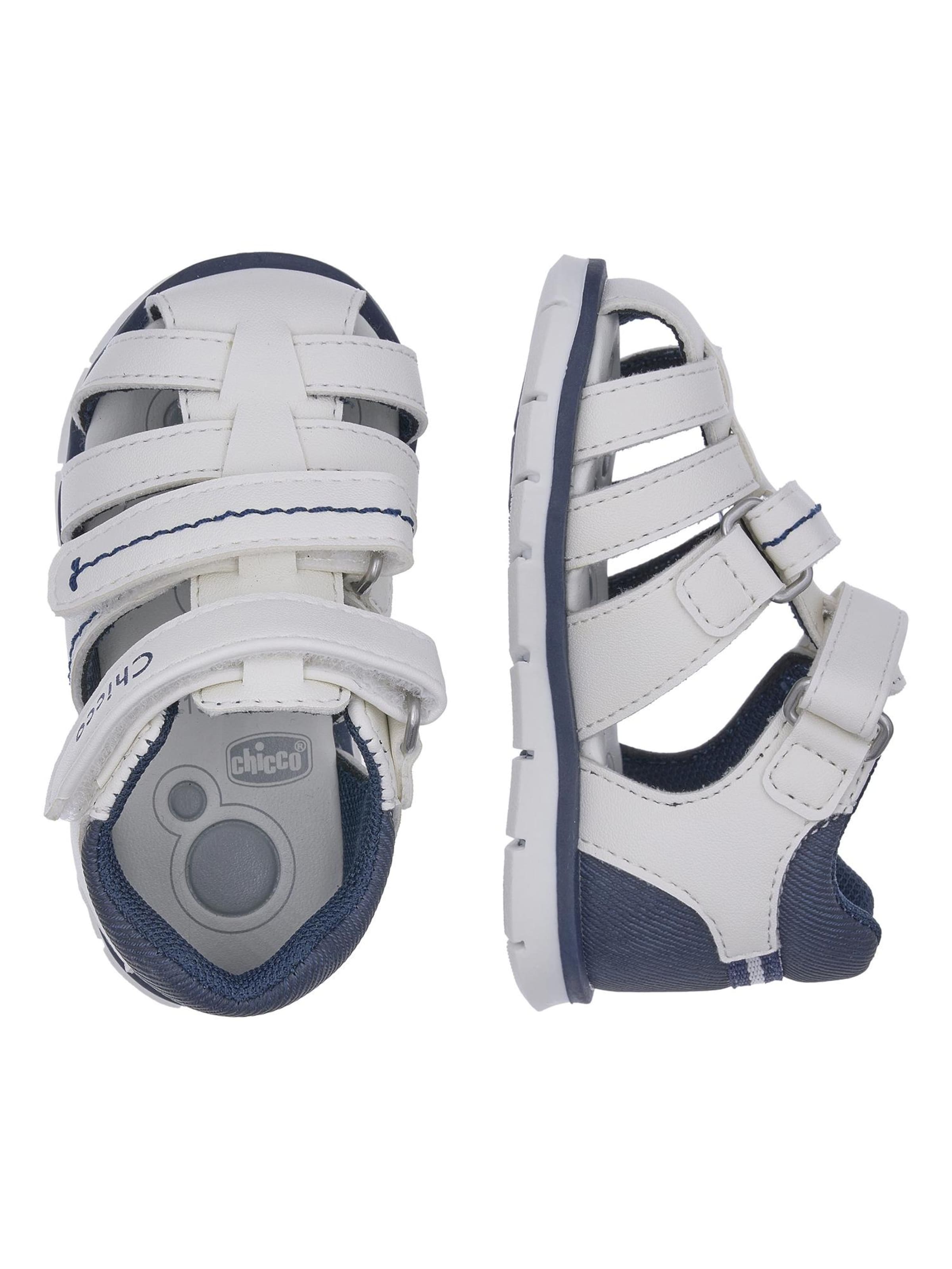 Chicco Nyitott cipők 'Falco' - fehér