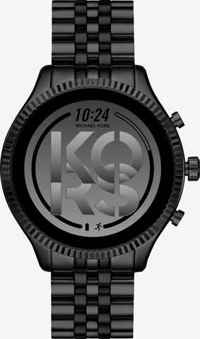 Michael Kors Smartwatch in Schwarz: predná strana