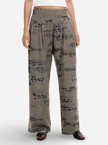 Desigual Regular Trousers 'PANT_TRAJ 26SWPW39' in Grey: front